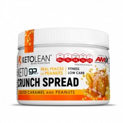 Amix Nutrition KetoLean® Keto Crunch Spread 250g  -  sūdyta karamele su riešutais 