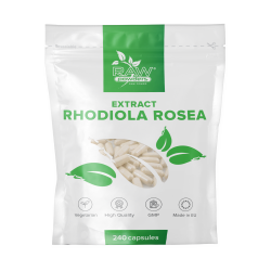 Raw Powders Rhodiola Rosea ekstraktas  240 caps. 